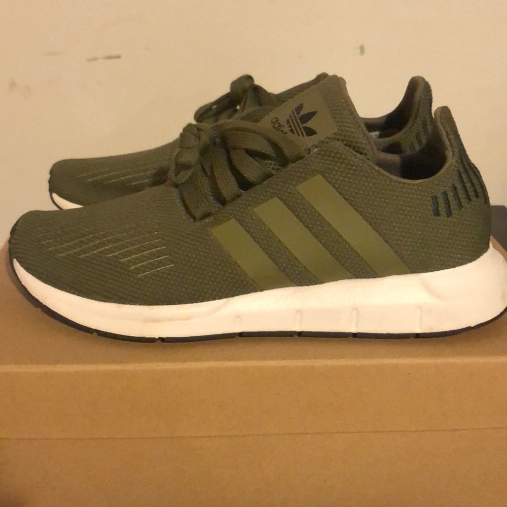 Adidas Swift Knit Sneakers, Size 7